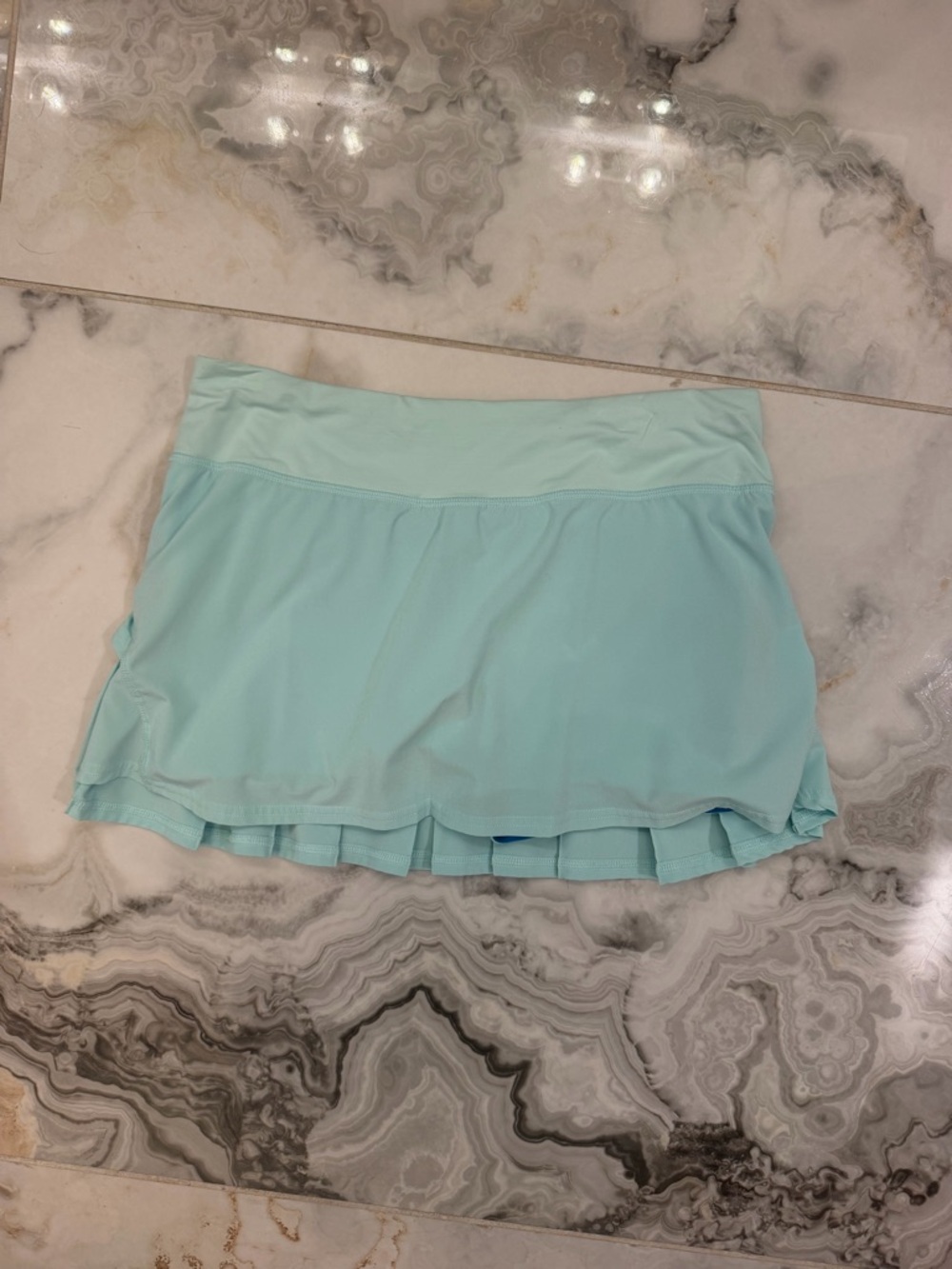 lululemon athletica Light Aqua Athletic Skort